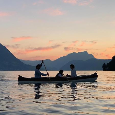 Ferienwohnungen Mit 4 Betten In Gersau Direkt Am Vierwaldstaettersee Buitenkant foto