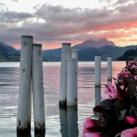 Ferienwohnungen Mit 4 Betten In Gersau Direkt Am Vierwaldstaettersee Buitenkant foto