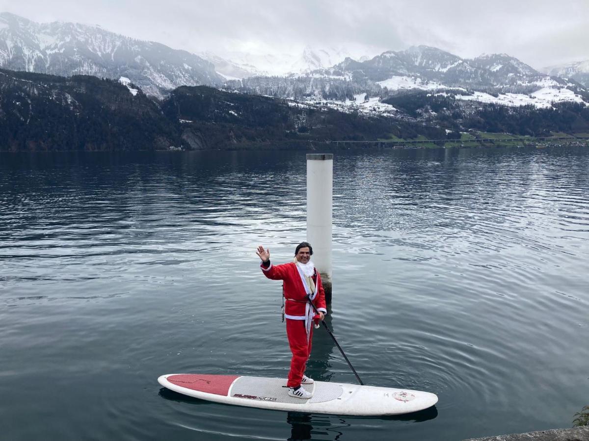 Ferienwohnungen Mit 4 Betten In Gersau Direkt Am Vierwaldstaettersee Buitenkant foto
